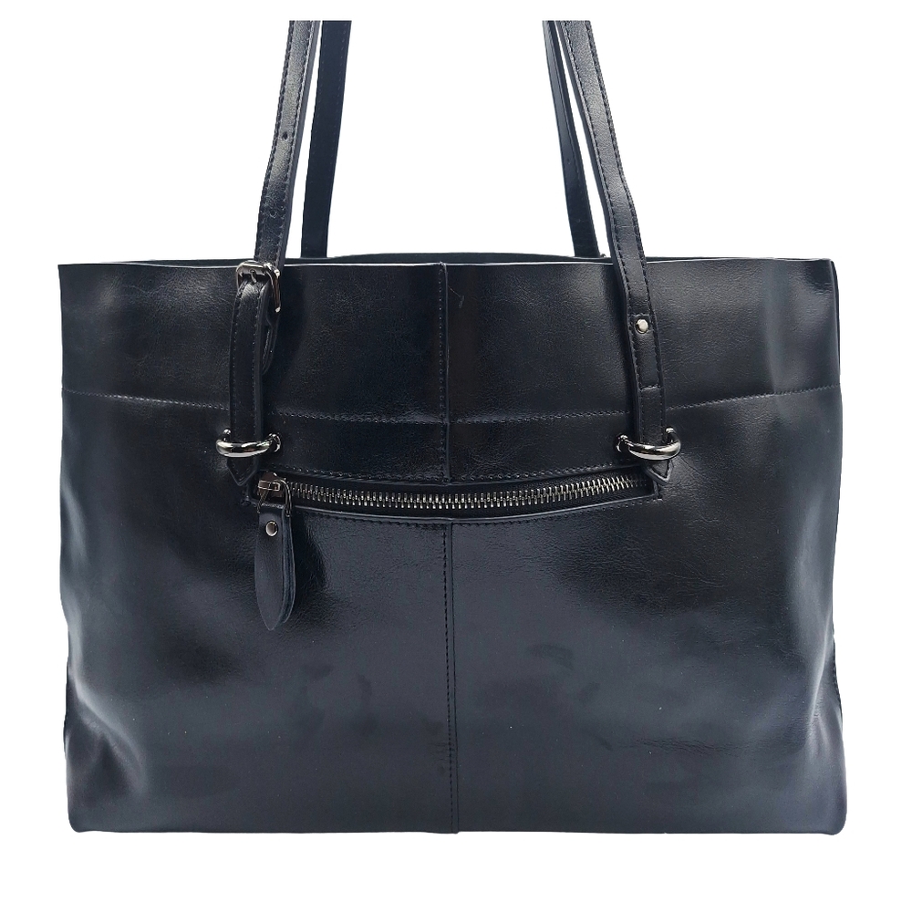 SZone Large Crazy Horse Leather Laptop Bag